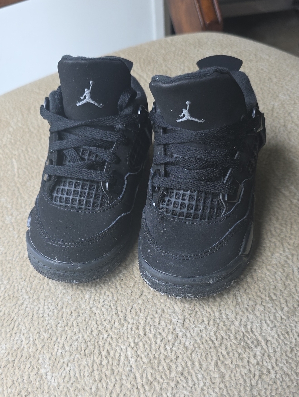 Jordan Toddler Black/White Jumpman Sneakers